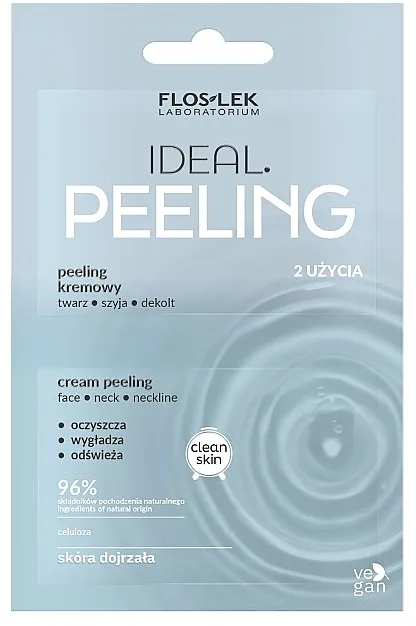 Floslek Ideal Peeling Kremasti piling za lice, vrat i dekolte