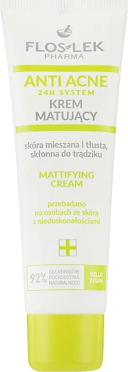 Floslek Mattifying Mixed Oily And Acne-prone Skin Cream Krema za lice