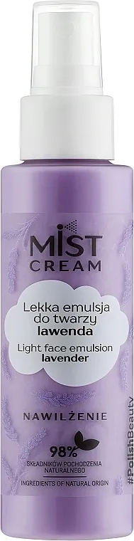 Floslek Mist Cream Light Face Emulsion Lavender Lagana emulzija za lice