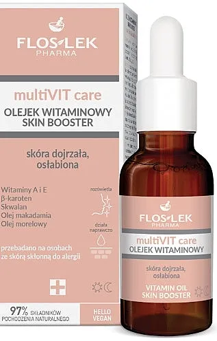 Floslek MultiVIT Care Skin Booster Multivitaminsko ulje za lice