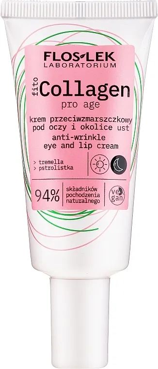 Floslek Pro Age Eye Cream With Phytocollagen Krema za kožu oko očiju s fitokolagenom