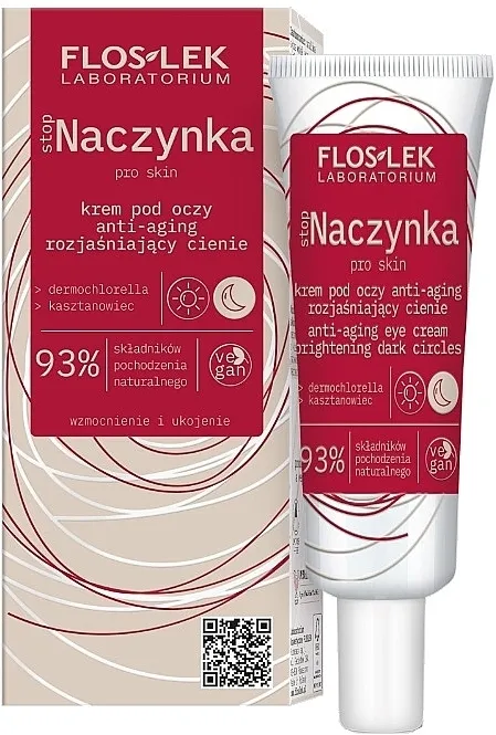 Floslek Stop Capillary Anti-Aging Eye Cream That Brightens Dark Circles Krema za područje oko očiju protiv starenja
