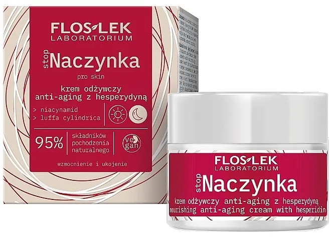 Floslek Stop Capillary Nourishing Anti-Aging Cream With Hesperidin Krema protiv starenja sa hesperidinom