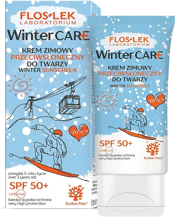 Floslek Winter Sunscreen Spf 50+ Zaštitna zimska krema