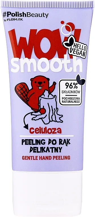 Floslek Wow Smooth Celuloza Gentle Hand Peeling Nježni piling za ruke