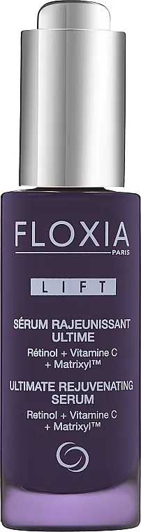 Floxia Lift Ultimate Rejuvenating Serum Retinol + Vitamine C + Matrixyl Podmlađujući serum za lice