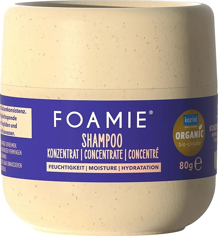 Foamie Concentrate Shampoo Moisture Hidrirajući koncentrat šampona