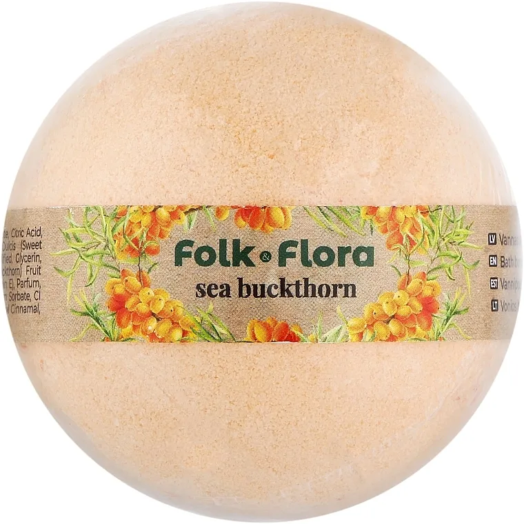 Folk&amp;Flora Bath Bombs Kugla za kupanje "Vučji trn"