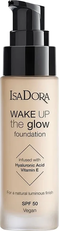 Fondacija IsaDora Wake Up The Glow Foundation SPF 50