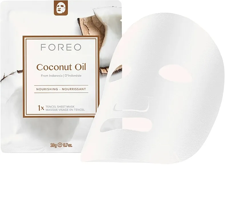 Foreo Coconut Oil Sheet Mask Sheet smart maska za dehidriranu kožu