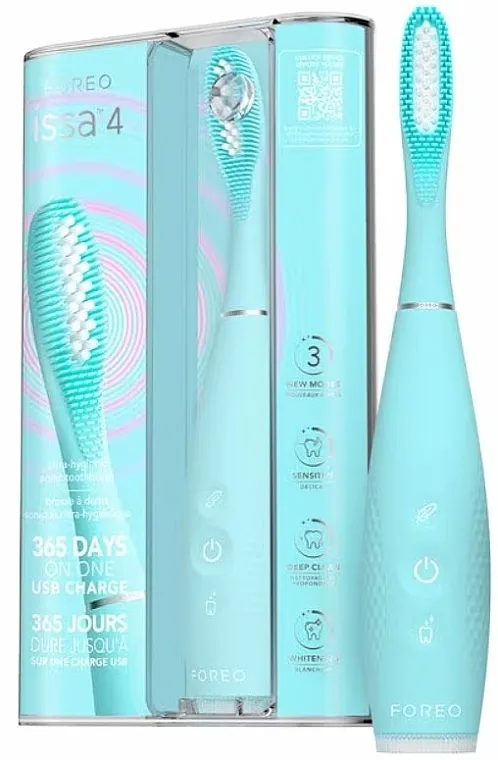 Foreo Issa 4 Sonic Toothbrush Arctic Blue Električna četkica za zube