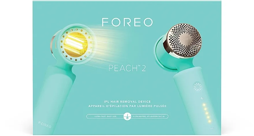 Foreo Peach 2 IPL Hair Removal Device Mint Fotoepilator