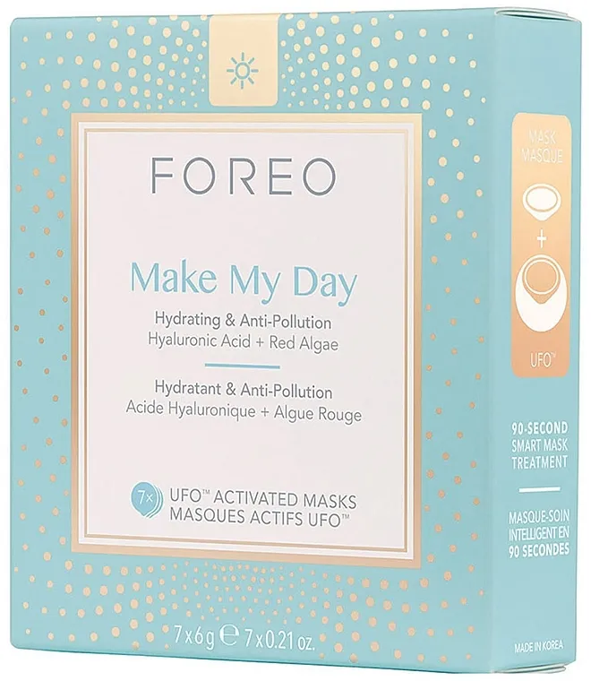 Foreo Ufo Make My Day Mask Zaštitna maska ​​za lice s hidratantnim učinkom