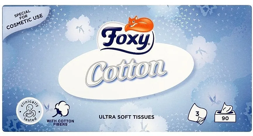Foxy Cotton Ultra Soft Wipes Pamučne ultra meke maramice