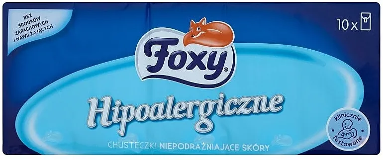 Foxy Hypoallergenic Wipes Hipoalergene maramice
