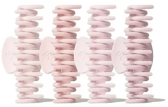 Framar Claw Clips Blush Šnale za kosu kraba, 4 kom, roze
