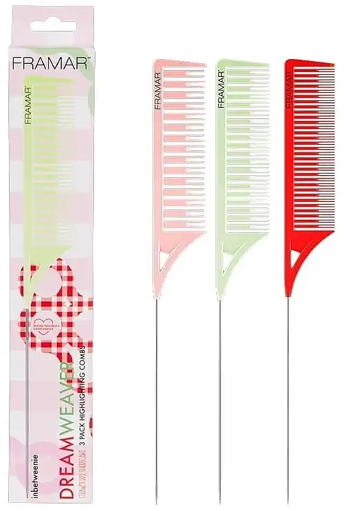 Framar Dreamweaver Comb Set Strawberry Shortcake Set češljeva, 3 kom.