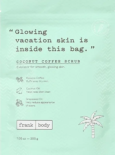 Frank Body Coconut Coffee Scrub Piling za telo sa mirisom kokosa