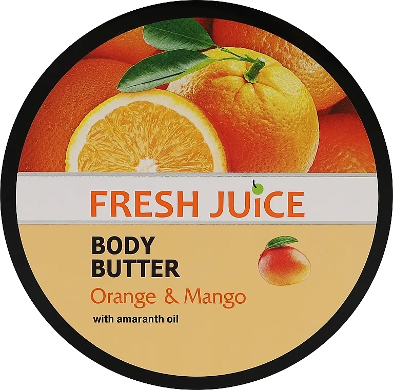 Fresh Juice Orange &amp; Mango Krema-ulje za tijelo s uljem amaranta "Naranča i mango"