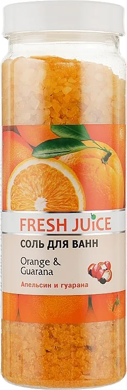 Fresh Juice Orange and Guarana Sol za kupku