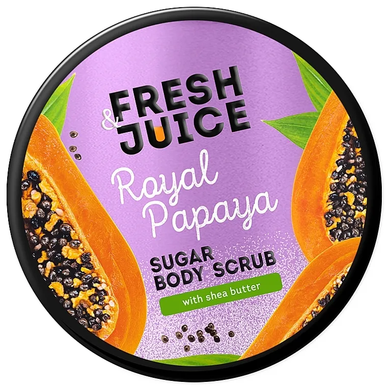 Fresh Juice Royal Papaya Sugar Body Scrub Šećerni piling za telo Royal Papaya