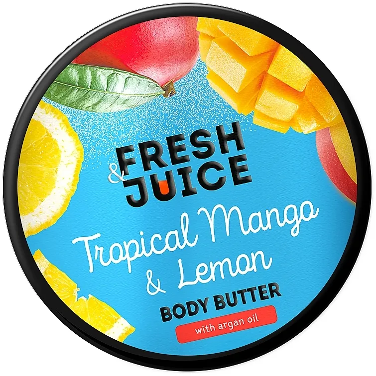 Fresh Juice Tropical Mango &amp; Lemon Body Butter Tropsko Mango i Limun