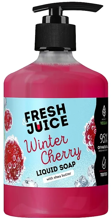 Fresh Juice Winter Cherry Liquid Soap Tečni sapun "Zimska višnja"