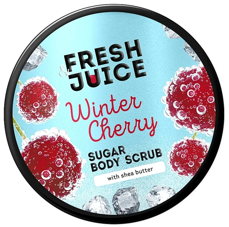 Fresh Juice Winter Cherry Sugar Body Scrub Šećerni piling za telo "Zimska trešnja"