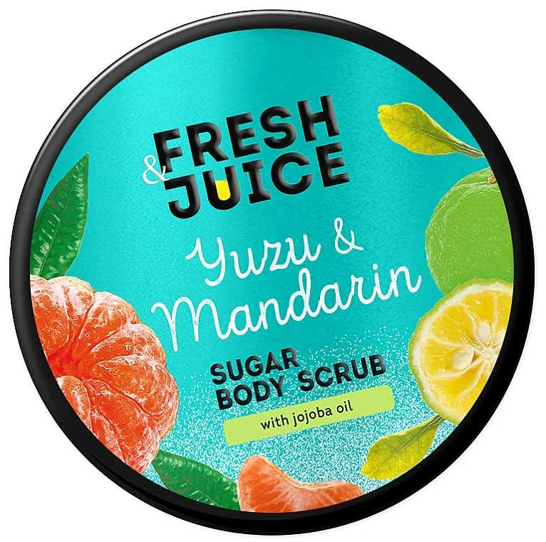 Fresh Juice Yuzu &amp; Mandarin Sugar Body Scrub Šećerni piling za telo Juzu i mandarina