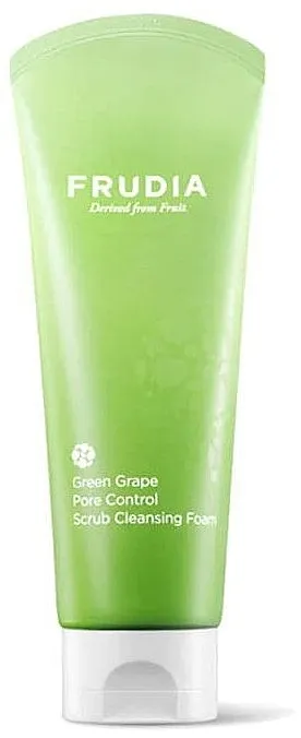 Frudia Pore Control Green Grape Scrub Cleansing Foam Piling za lice s grožđem koji regulira izlučivanje sebuma