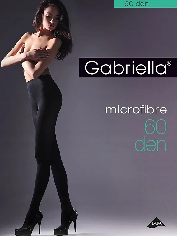 Gabriella Hulahopke za žene "Microfibre" 60 Den, nero