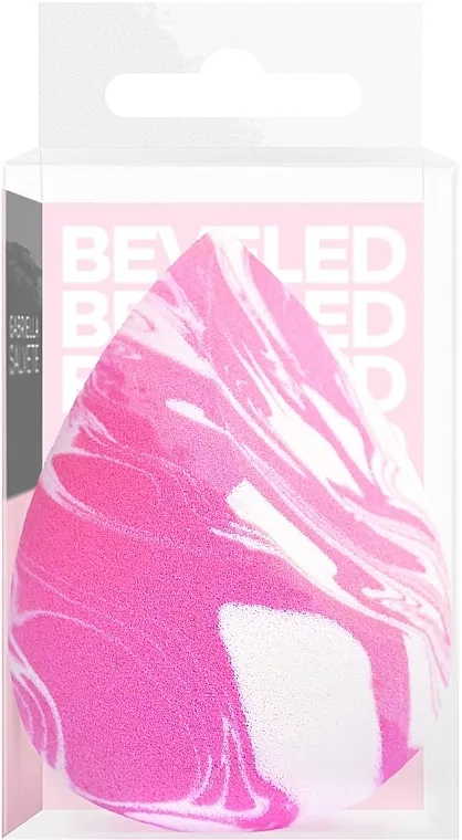 Gabriella Salvete Beveled Marble Make-up Sponge Sunđer za šminku Marble, roze