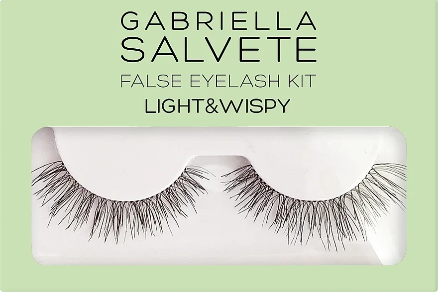 Gabriella Salvete False Eyelash Kit Light &amp; Wispy Veštačke trepavice