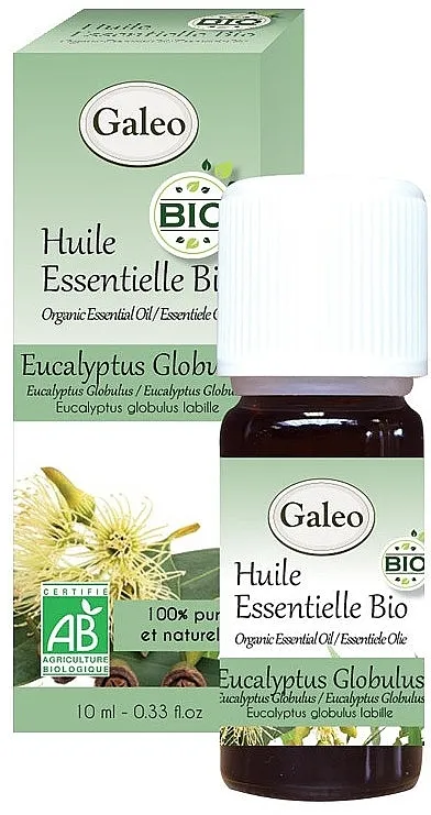 Galeo Organic Essential Oil Eucalyptus Globulus Organsko eterično ulje kuglastog eukaliptusa