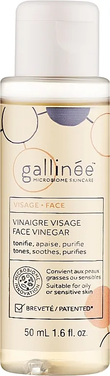 Gallinee Tones Soothes &amp; Brightens Face Vinegar Tonik za čišćenje lica