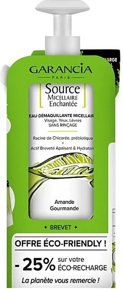 Garancia Cleansing Water With Almond (cl/w/2 x 400ml) Set
