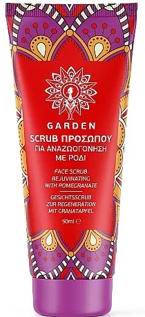 Garden Face Scrub Revitalizing Pomegranate Piling za lice