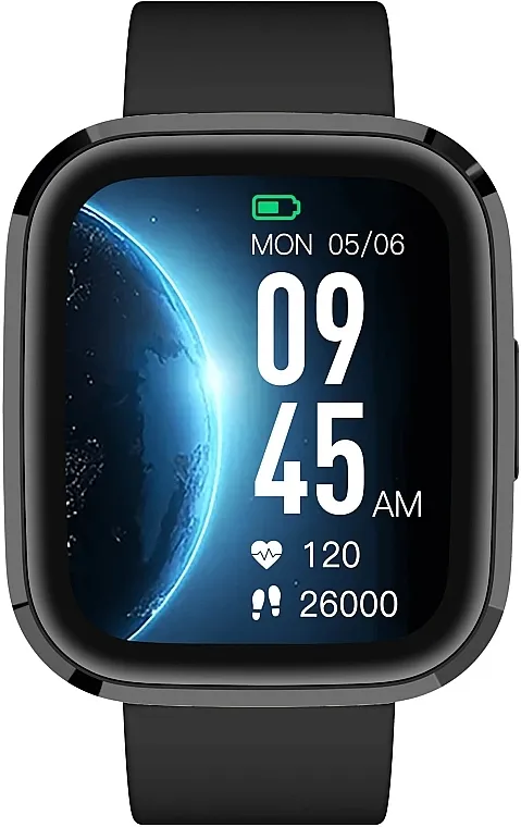 Garett Smartwatch GRC STYLE Black Smart sat, crni