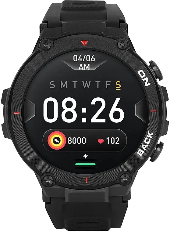 Garett Smartwatch GRS Pametni sat muški, crni