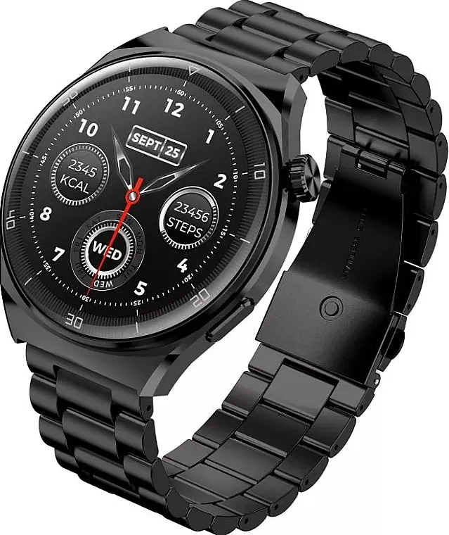 Garett Smartwatch V12 Black Steel Muški smart sat