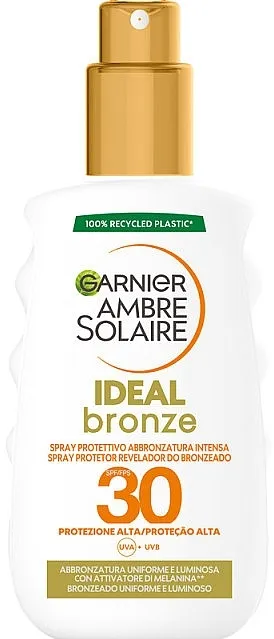 Garnier Ambre Solaire Ideal Bronze Protection Spray SPF30 Sprej za telo koji štiti od sunca