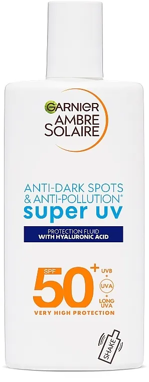 Garnier Ambre Solaire Sensitive Advanced Face UV Face Fluid SPF50+ Fluid za lice