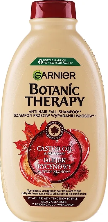 Garnier Botanic Therapy Castor Oil And Maple Sap Shampoo Šampon za kosu