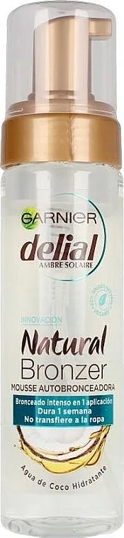 Garnier Delial Natural Bronzer Self Tanning Mousse Mousse za samopotamnjivanje sa prirodnim bronzerom