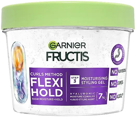 Garnier Fructis Curls Method Flexi Hold Gel za stilizovanje talasaste i kovrdžave kose