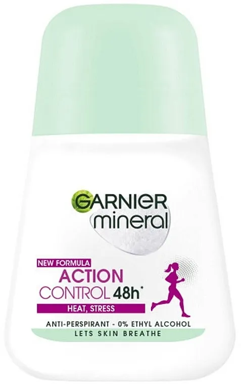 Garnier Mineral Action Control 48h Deodorant Kuglični dezodorans-antiperspirant "Active Control. Sport, stres"