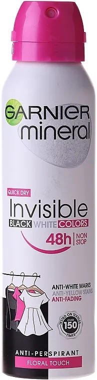 Garnier Mineral Deodorant Invisible Dezodorans u spreju