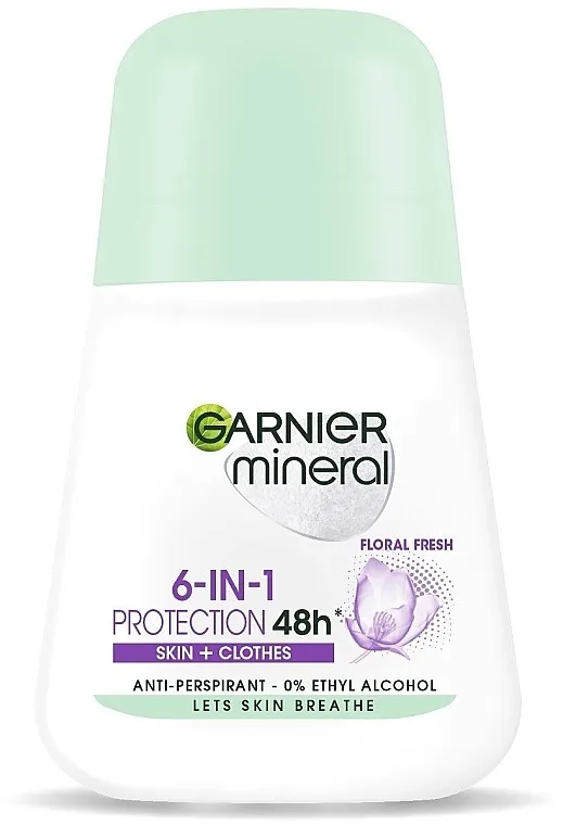 Garnier Mineral Women Roll On Protection 6 Floral Fresh Roll-on dezodorans
