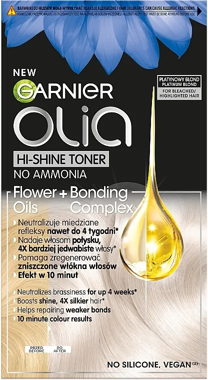 Garnier Olia Hi-Shine Toner Toner za farbanje kose