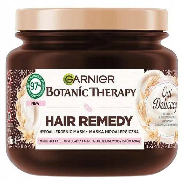 Garnier Original Remedies Protective Hydrating Mask Zaštitna hidratantna maska za kosu od zobenog mlijeka
